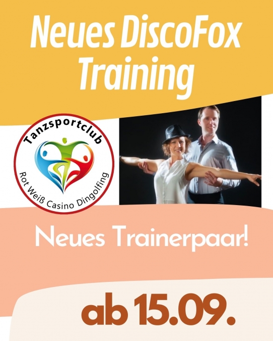 Neues DiscoFox Training