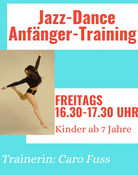 Neues Jazz Tanz Training