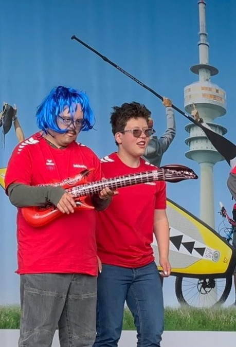 München im "Tanzfieber" - TSC-Inklusionsgruppe bei Outdoorfestival
